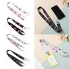Heart Neck Strap ID Card Mobile Phone Strap Hang Rope Badge Holder Lanyard
