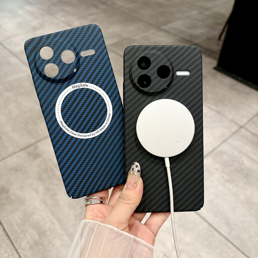 Применимо к Xiaomi 11 Ultra чехол для мобильного телефона с магнитом, узор из углеродного волокна, Xiaomi 11 полностью закрывающийся PC-чехол контрастного цвета 11Pro