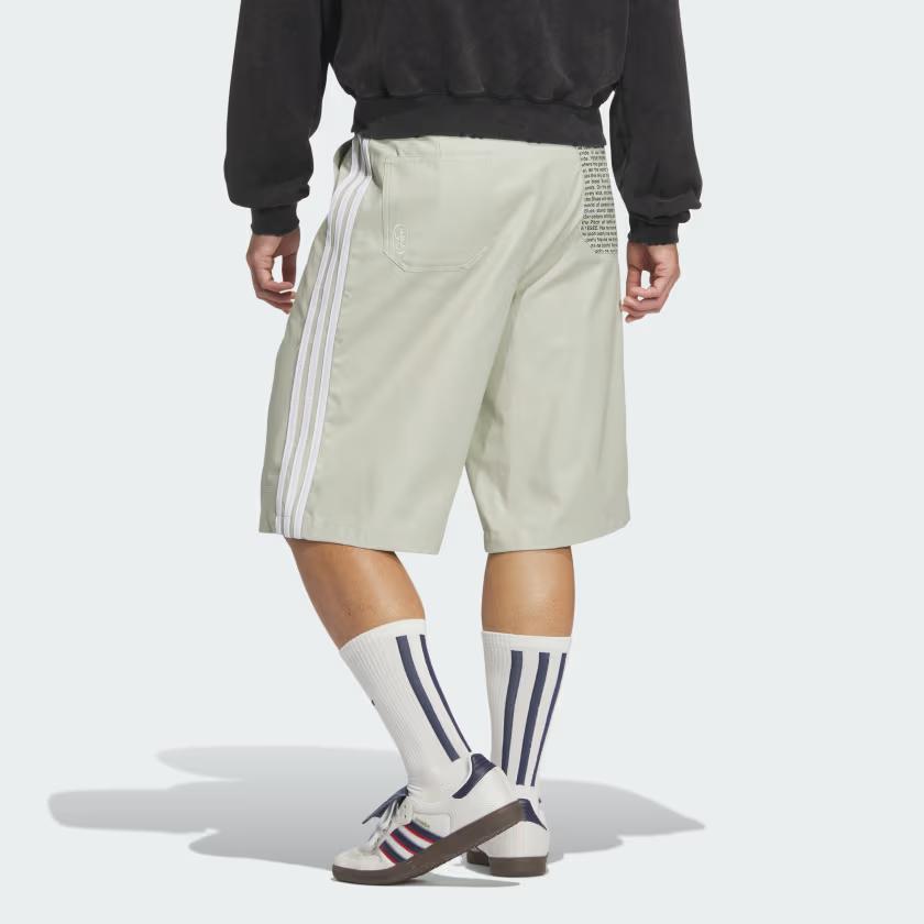 Adidas Originals x YESEYESEE FW24 BS SHORTS Casual Shorts Men's Putty Gray JN5823
