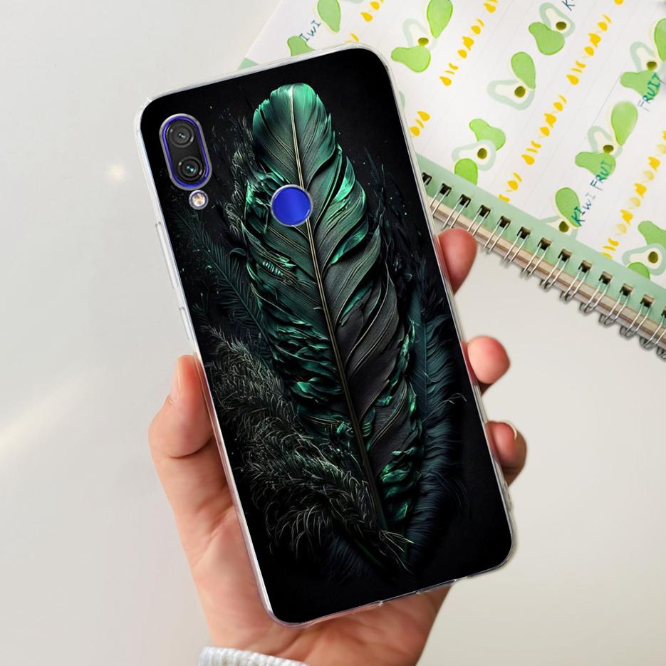 Чехол для Xiaomi Redmi Note 7 Pro Новый Модный Расписной Чехол Прозрачный Силиконовый Мягкий ТПУ Чехол для Телефона Для Redmi 7 Redmi7 Note7 Pro Корпус