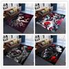 Skull Face Girls Fashion Print Rug Home Decor Rug Living Room Bedroom Dining Bathroom Balcony Rugs Floor Mats Teen Room Decor