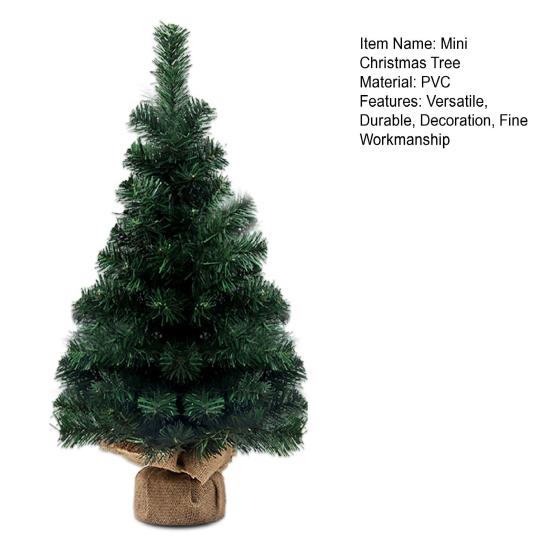 Мини-орнамент рождественской елки, прочный красивый дизайн, настольная рождественская елка для праздничного декора вечеринки