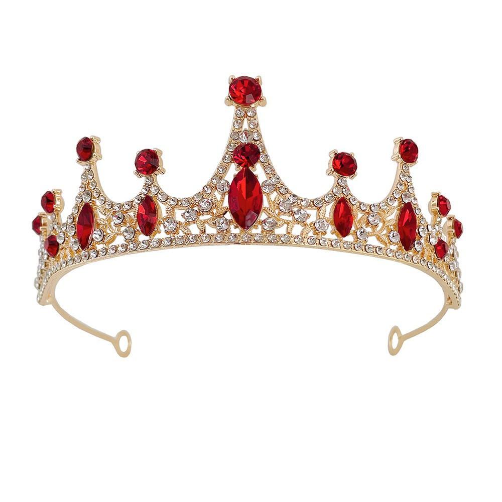 Корона новой невесты сделана из барочного хрусталя и очаровательна. Это красивое свадебное украшение для головы для невест и повязка на голову для дня рождения принцессы.