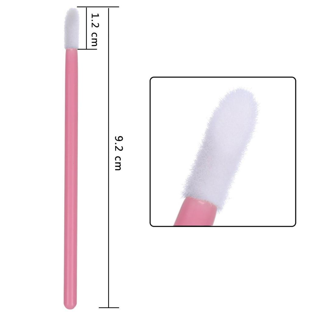 50/100pcs Disposable Makeup Lip Brush Lipstick Mascara Wands Applicators Eyelash Eyeshadow Lip Gloss Brushes Cosmetic Tools