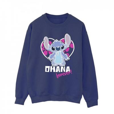 Мужская толстовка Lilo And Stitch Ohana Forever Heart