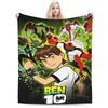 Ben 10 Omnitrix Blankets Quality Super Soft  Throw Blanket Winter Girls Boys Couch Bed Fashion Bedspread