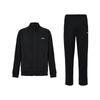 Li Ning Logo Pattern Stand Collar Loose Long Sleeve Elastic Waist Pants Casual Sports Suit Unisex Suit Black AWEU045-1