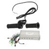 36V 48V 1000W 38A Electric Bike Motor Brushless Controller with 128DX Thumb Throttle Grip LCD Display