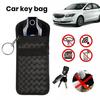 1 шт/2 шт брелок защитный чехол из углеродного волокна для автомобильного ключа экранирующий чехол RFID блокирующий защитный чехол для автомобильного ключа против кражи