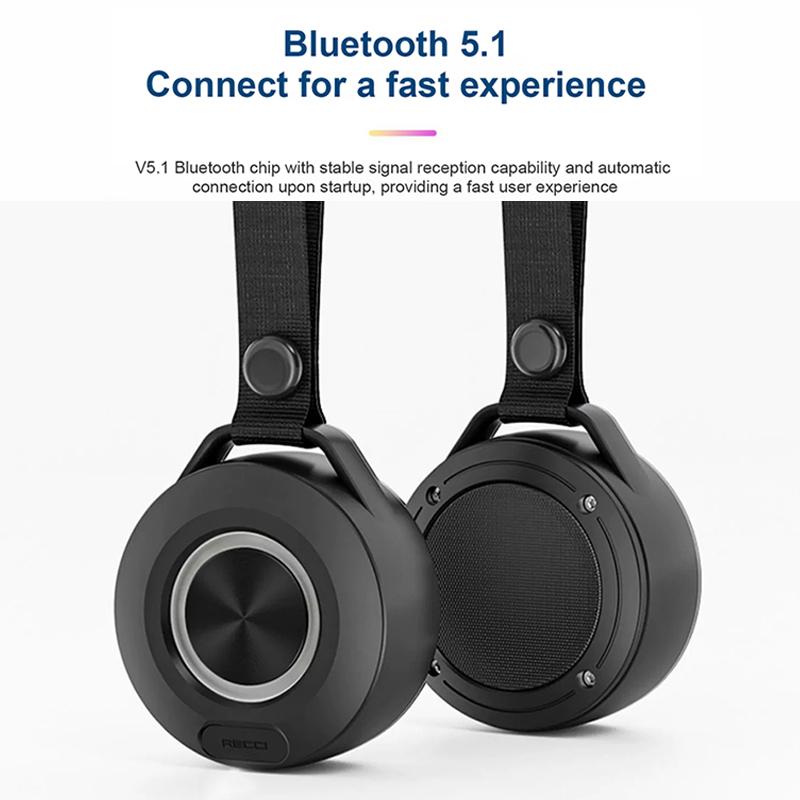 Светодиодные RGB Bluetooth-динамики Портативный Громкий Уличный Сабвуфер для езды на велосипеде Беспроводной динамик