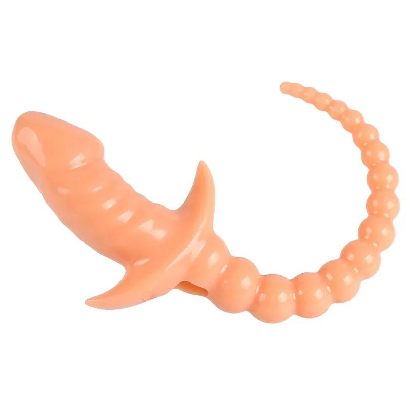 Вибраторы для собачьего хвоста для женщин Анальная пробка для мужчин Геи Анальные пробки Анималистические дилдо Автоматические качающиеся игрушки Эротические парные секс-игры Взрослые