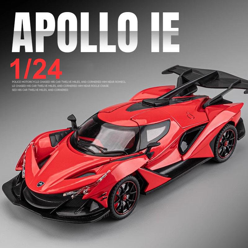 1/24 масштаб Apollo IE игрушки модели автомобилей литые сплавы со звуком и светом инерционные транспортные средства модели для мальчиков подарки на день рождения