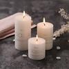 Классическая европейская слоновая кость белая большая свеча без дыма и запаха романтическая свадебная гостиничная декорация фестивальные принадлежности