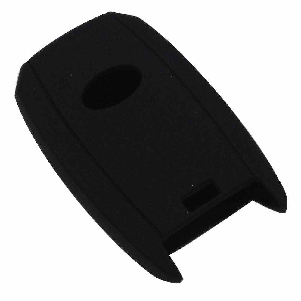 Jingyuqin Remote 4B Silicone Car Key Cover Case For KIA Cerato Forte Sorento Sedona 2014 2015 2016 Optima Sportage Smart Key