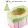Outdoors Children Camping Mobile Seat Portable Folding Toilet Travel Pot Toilet Car Potty Urinal