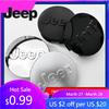 Для Jeep 4 шт. 55 мм 56 мм Наклейка на центральную заглушку колеса автомобиля Декорация колпачка ступицы Для Jeep Wrangler Grand Cherokee Avenger Compass Wa