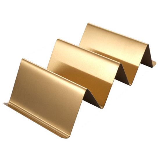 Taco Holder Smooth Surface Convenient Stainless Steel Mexican Food Display Stand Home Supplies