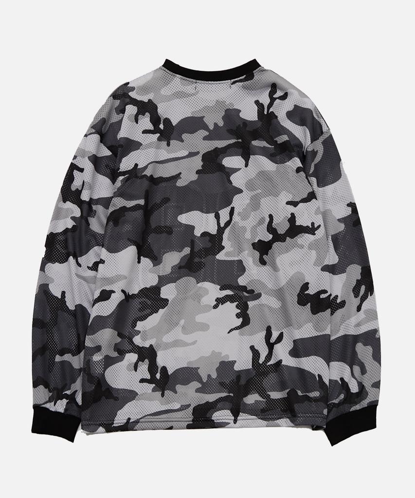 VASTIC Camo Mesh Long Sleeve_Gray