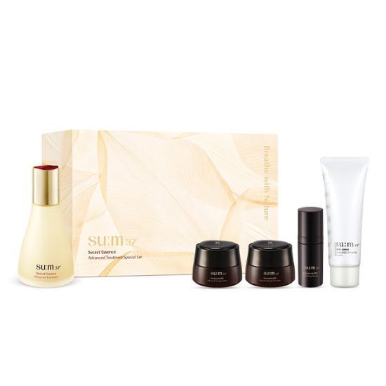SUM37 Secret Essence 80ml Promotion (+10ml Serum+10ml Cream+10ml Eye Cream+40ml Foam)