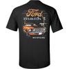 Trenz Shirt Company Ford Mach Лошадиная Сила Мустанг Классическая Футболка с Коротким Рукавом