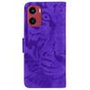 Для Motorola Moto G05 4G/E15 4G чехол тигровый принт кожаный кошелек чехол для телефона