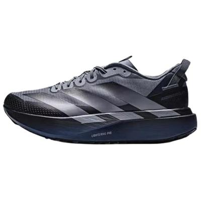 Adizero Evo SL Водонепроницаемые Светоотражающие Беговые Кроссовки Мужские Серый Черный KK0310