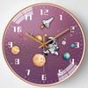 16-inch 40cm Starry Sky Astronaut Wall Clock Cartoon Silent Clock Hanging Watch Home Decoration Wall Clock
