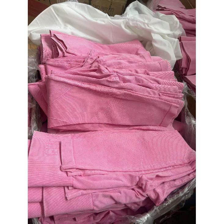 Новые матовые персиковые бесшовные брюки для йоги с эффектом ягодиц для женщин, облегающие леггинсы с надписью для фитнеса, упражнений, йоги для женщин