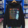 Cotton Pullover Hoodie Unisex Men Women Abstract Cyber Art Graphic Hooded Sweatshirt Casual Streetwear Tops for Autumn Winter
