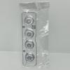 Mini 4WD Fin Wheel Silver Plated B Part [Rare]