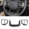 Для Toyota Land Cruiser Prado 2024-2025 Декоративные накладки на руль Глянцевый черный