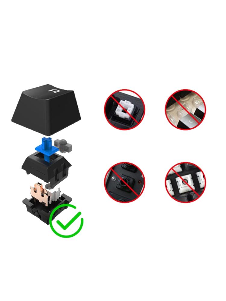 Высота колпачков клавиш для 108-клавишной 5-сторонней сублимационной механической клавиатуры PBT колпачки клавиш подходят для клавиатуры 61 64 84 87 96 98