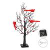 Christmas Tree Light with Cardinals Glowing Vintage Tree Decor Red