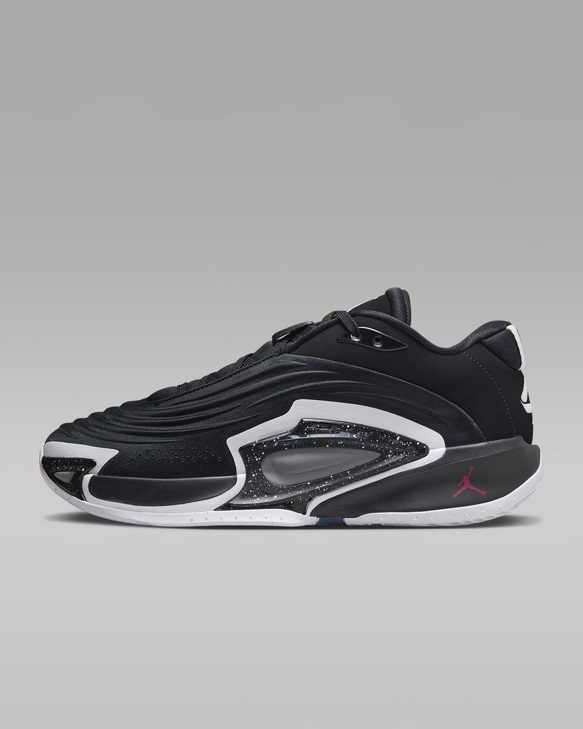 FQ1285-001 Nike Jordan Luka 3 Speedway Черный Дымчато-серый Белый (Мужской)