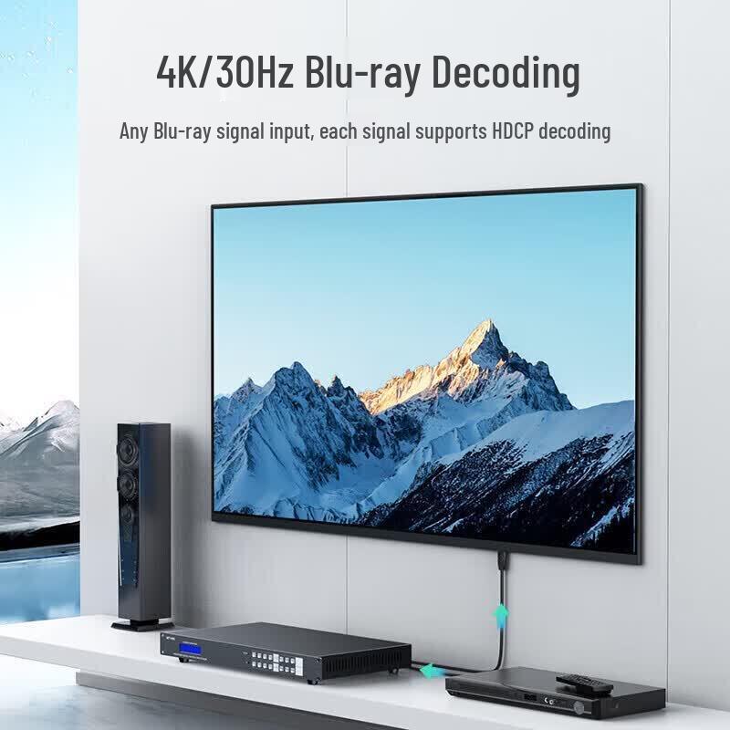 MT-viki 4x4 4K HDMI Matrix Switcher