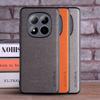 Чехол для Xiaomi Poco M8 Pro 5G Текстильная кожа Модный Мягкий ТПУ Жесткий Поликарбонат 3 в 1 материал для Poco M8 Чехол funda Coqua