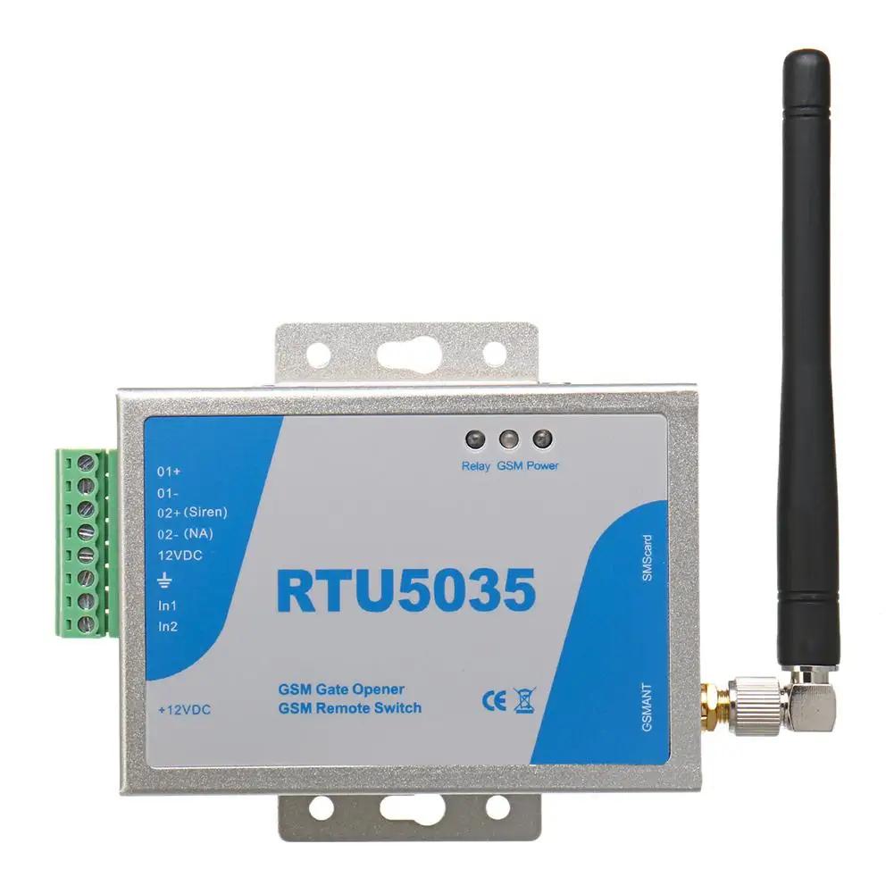 RTU5035 RTU5024 GSM Открыватель ворот Релейный переключатель Звонок в дверь Пульт дистанционного управления Управление дверью через телефон для умного дома гаража