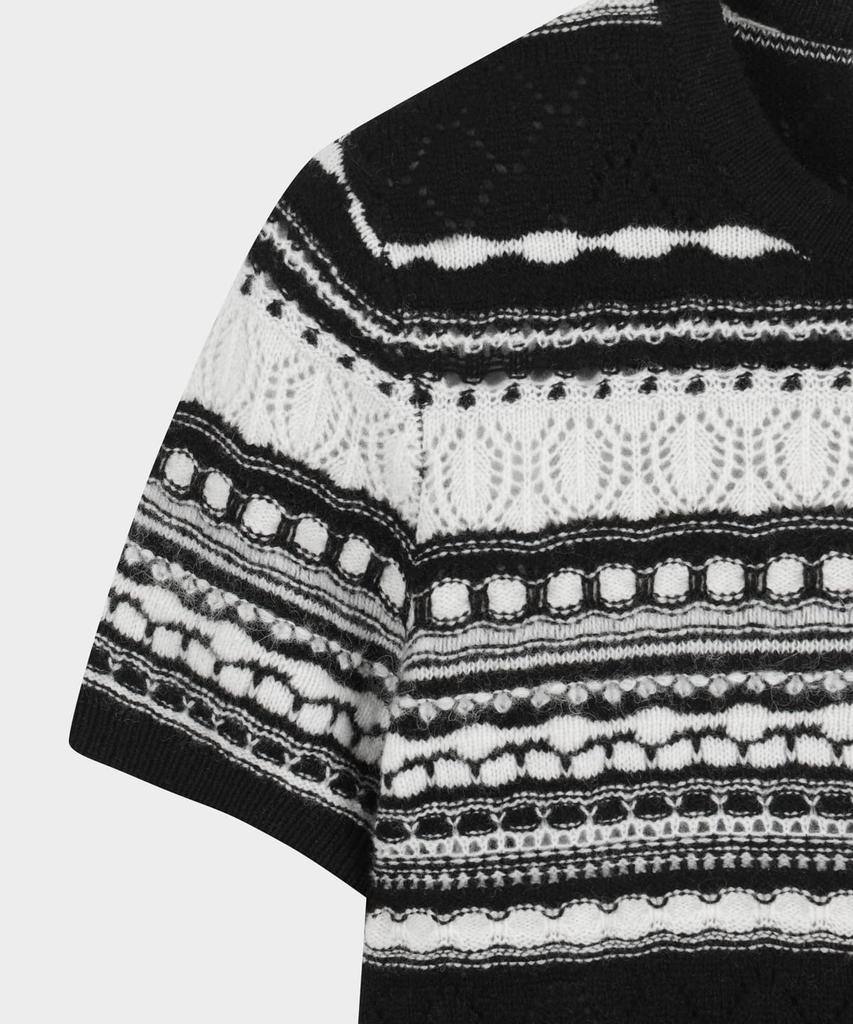 BROOKS BROTHERS [Women'S] Wool Multi-Stitch Sweater (Multi) (Bbwrwff401)