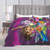 Super Warm Blanket Decorative Dora The Explorer Bedding Throws  Flannel Bedspread For Couch Chair Sofa Bed Sofa Bed Cover