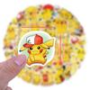 Стикеры Покемон Пикачу Pokemon Pikachu стикерпак наклейки набор наклейок 63 шт
