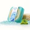 Handmade Coconut Milk Soap with Loofah Exfoliating Kojic Acid & Lemon Essential Oil for Bath and Facial Care