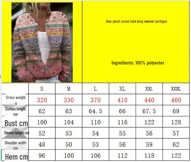 Fair Isle Color Block Single-Breasted Cardigan - Women's Autumn/Winter Knitwear