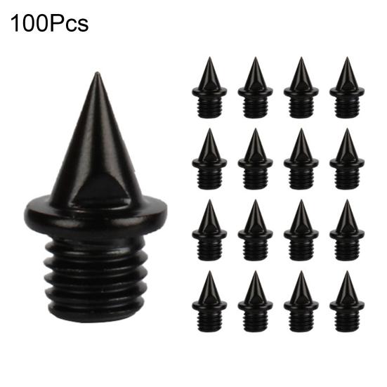 Yousheng 100 шт. шипов для беговых лыж из углеродистой стали, шипы для беговых и кроссовых кроссовок с ключом для шипов для спринтерских видов спорта, кроссовки