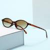 Новые Овальные солнцезащитные очки Для женщин Модный Бренд Черная Маленькая Рамка Очки Женские Ретро Прозрачные Линзы Очки UV400
