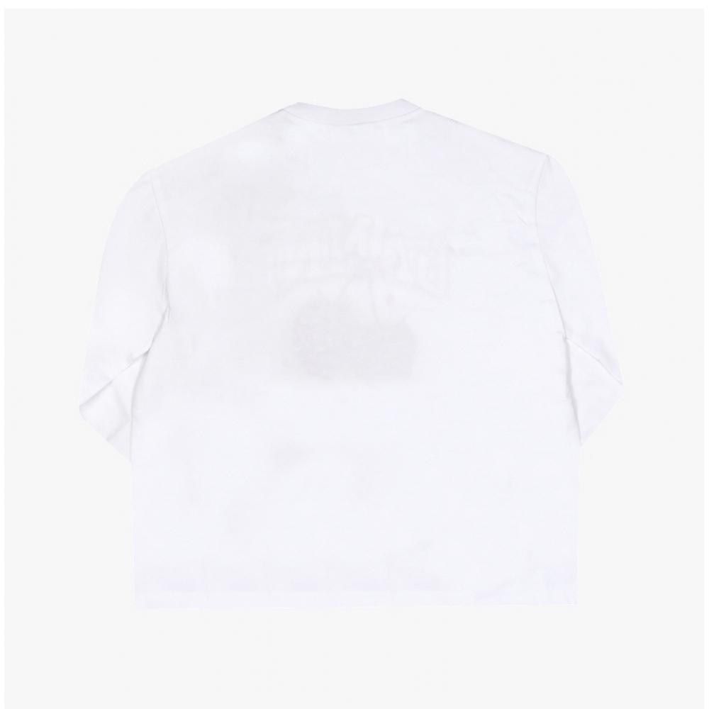 Ganni Women Long Sleeve Tee Raspberry A1050141 151