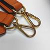 [Pre-Owned] Patricia Visetos Letter Logo Leather Saddle Bag - Good #6GLF2X