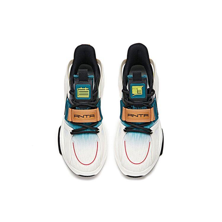 Anta Badass 2.0 удобные прочные дышащие низкие кроссовки мужские кроссовки белые 112038081-4