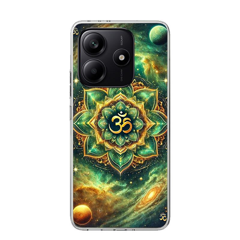 Мандала Чакра Настойчивость Йога Чехол для Телефона Для Xiaomi Redmi Note 15 14 13 12S 12 Pro Plus 11S 11E 11 11T 10S 10 Искусство Мягкий Рисунок Чехол