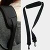 Computer Bag Strap Nylon For Men's Handbag Briefcase Crossbody Shoulder Belts Adjustable Long Bands Black