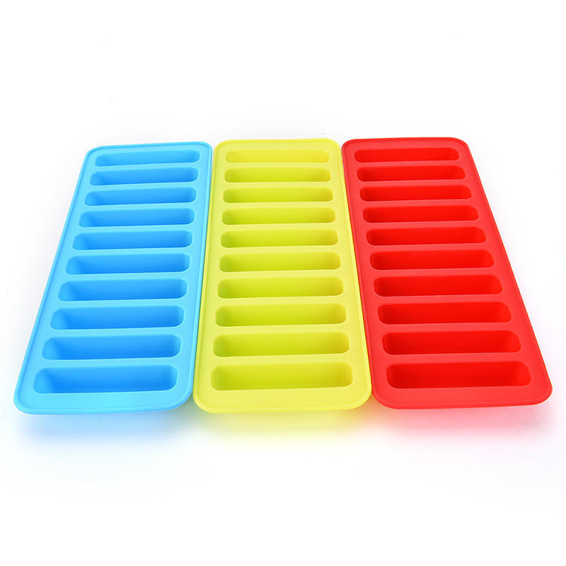 Mold Biscuit Cylinder Ice Tray Cookie Bottle Stick Strip Cube Silicone Chocolate